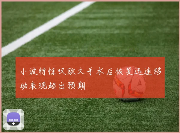 小波特惊叹欧文手术后恢复迅速移动表现超出预期